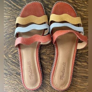 Madewell Sandals “The Wave Slide”